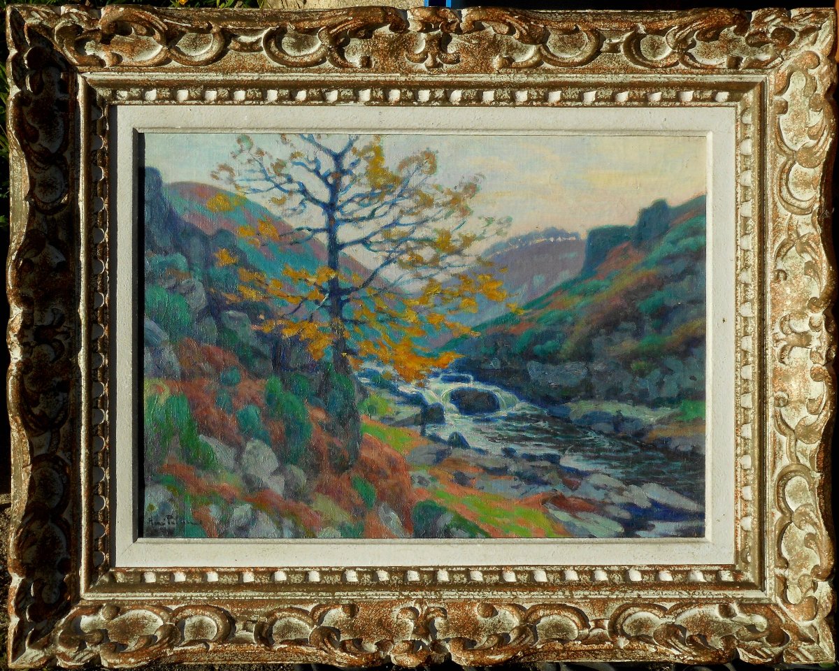 Henri PAILLER (1876/1954) CROZANT daté 1901 - DETROY - GUILLAUMIN - ALLUAUD - SABBAGH -MADELINE-photo-2