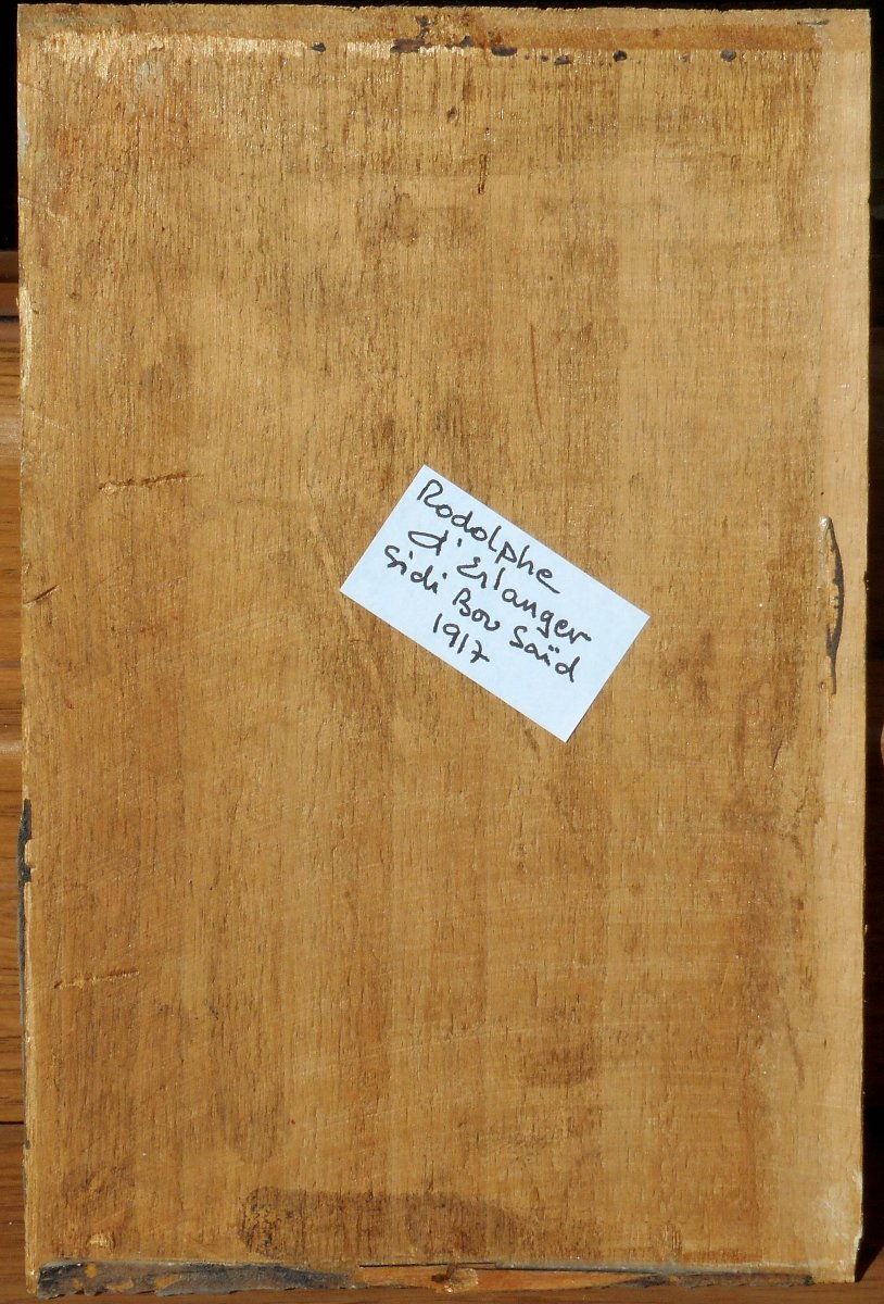 Rodolphe d'Erlanger (1872-1932) Sidi Bou Saïd 1917 - Tunisia-photo-3