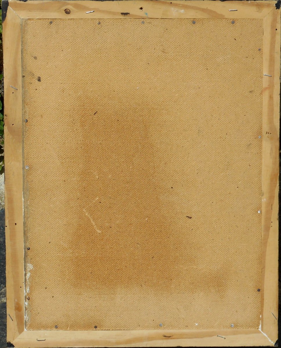 Abdellah El Atrach (morocco - Essaouira) Mixed Technique 46 X36 Cm-photo-3