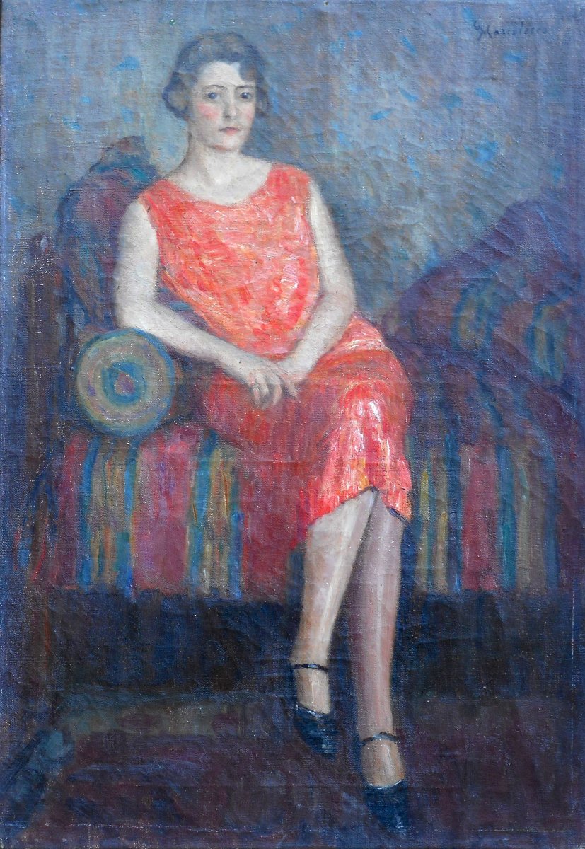 Georges (gheorghe) Marculescu (marcolesco) 1870/1950 - Romania - Romanian Painter-photo-2