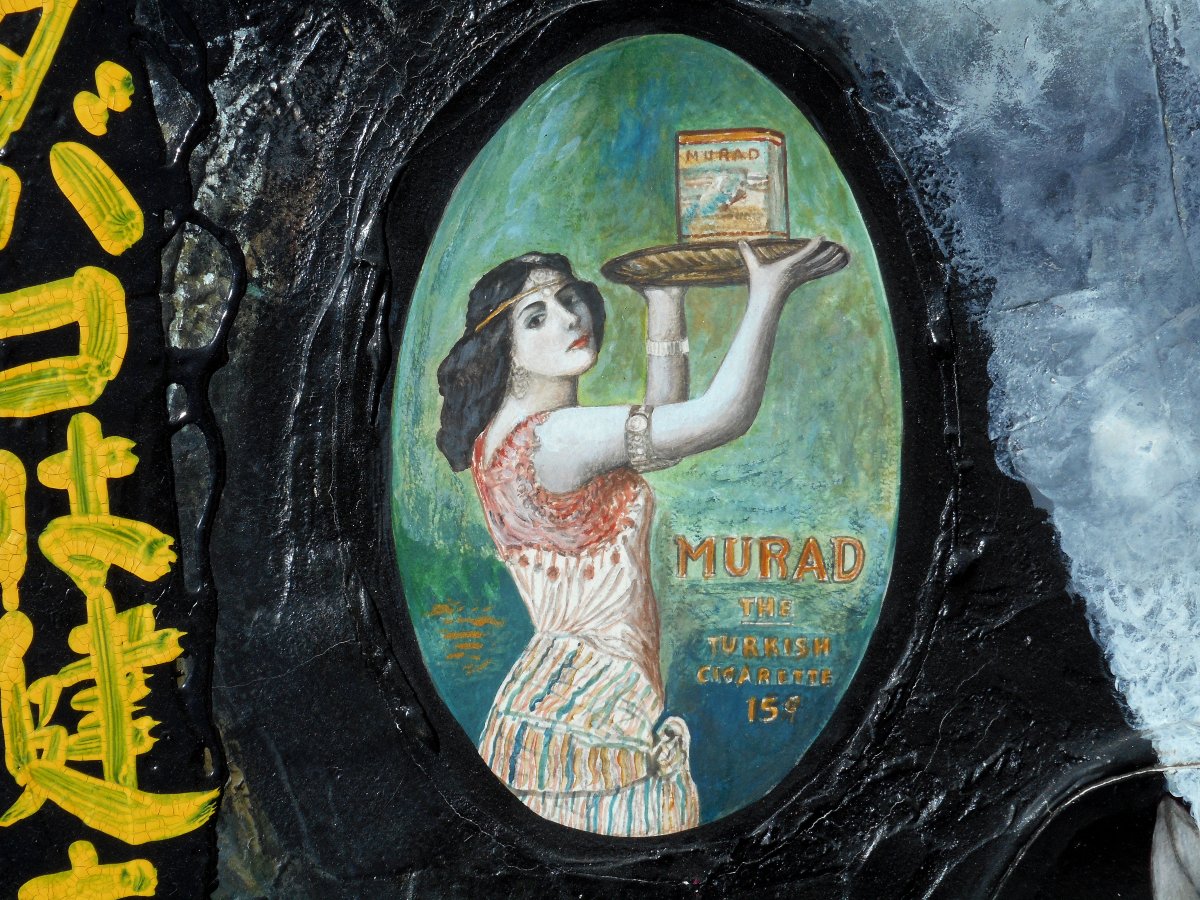 Ghasem Hajizadeh - Franco-iranian Painter Born In 1947 (iran) - Iranian Pop Art "anti-tobacco 2011"-photo-2