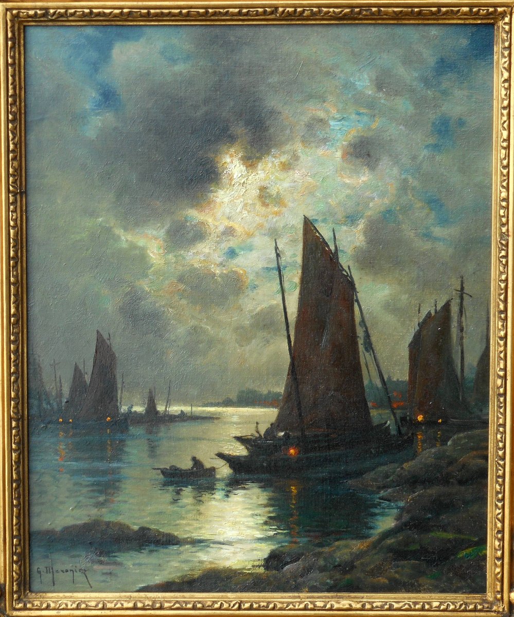 GEORGES  MARONIEZ (1865/1933) BERCK - ETAPLES-photo-1