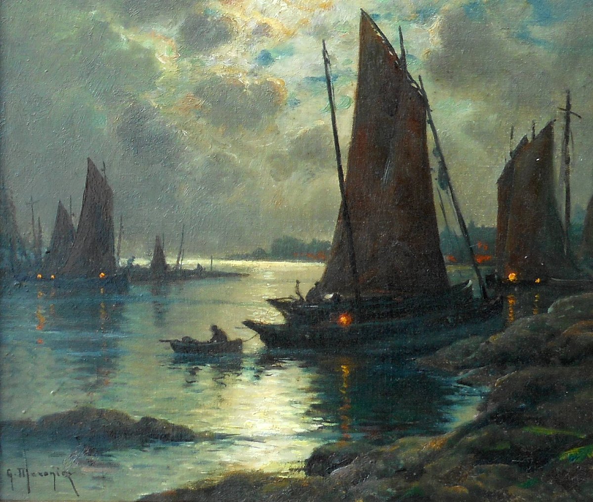 GEORGES  MARONIEZ (1865/1933) BERCK - ETAPLES-photo-2