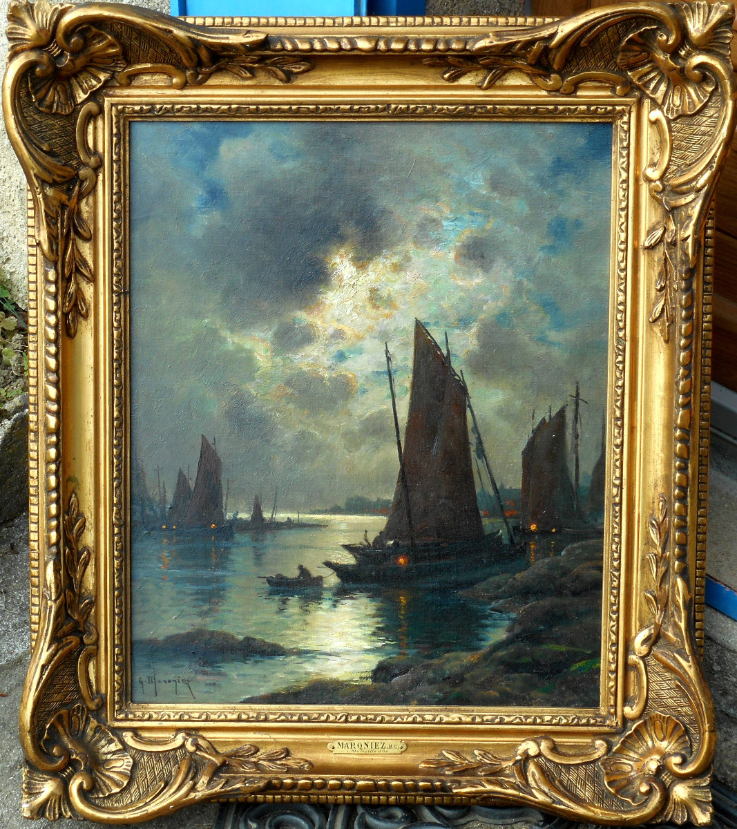 GEORGES  MARONIEZ (1865/1933) BERCK - ETAPLES