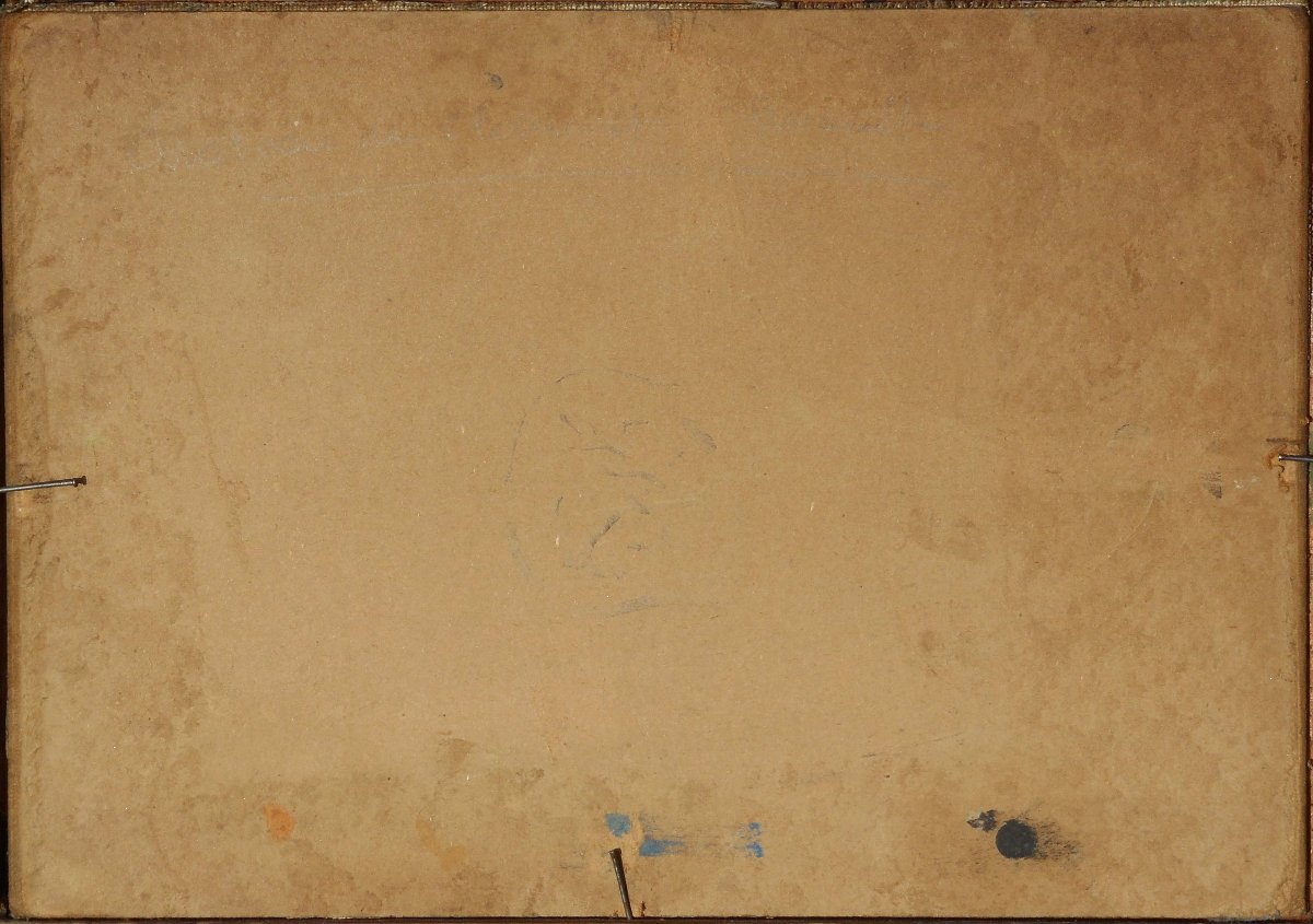 Eugène Selmy ( 1874/1945) The Castle Of Clermont (herault)-photo-3