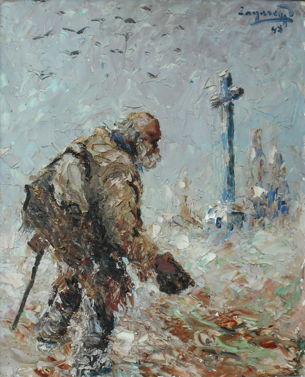 Prudent Pohl Dit Zanaroff ( 1885/1966) Hsp 61 X 50 Cm 1948