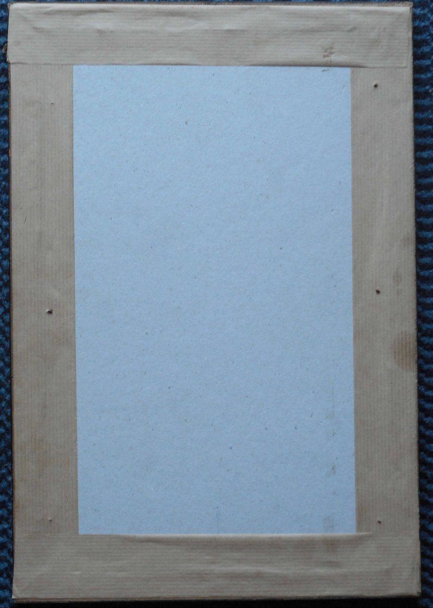 Edmond CUISINIER (1857/1917) dessin 29 x 18 cm-photo-3
