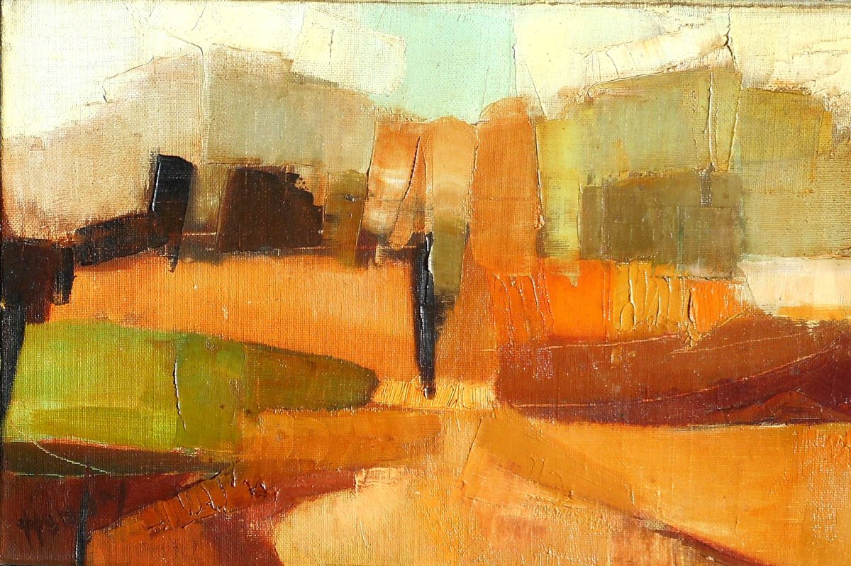 Paul Hemery (1921–2006), Roubaix School—study Of Flanders, 1958-photo-2