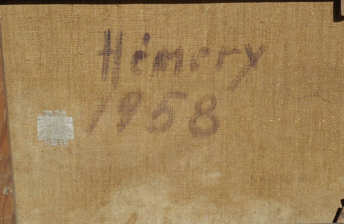 Paul Hemery (1921–2006), Roubaix School—study Of Flanders, 1958-photo-1