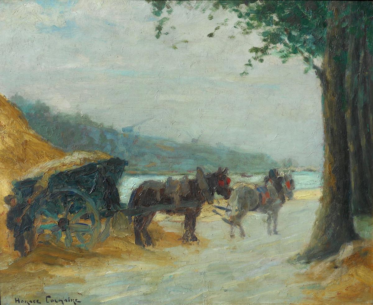 HORACE COLMAIRE (1875/1965) PICARDIE DOULLENS-AMIENS-SOMME-photo-2