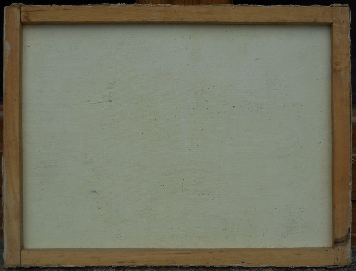 Albert Ranaivo - Hst 30x39cm 1973 - Madagascar - Malagasy Ratovo - Rajesy - Ramanankamonjy-photo-3