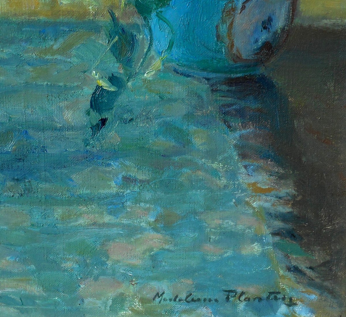 Madeleine Plantey (1890-1985) Hst 61x50cm -lyon-photo-3