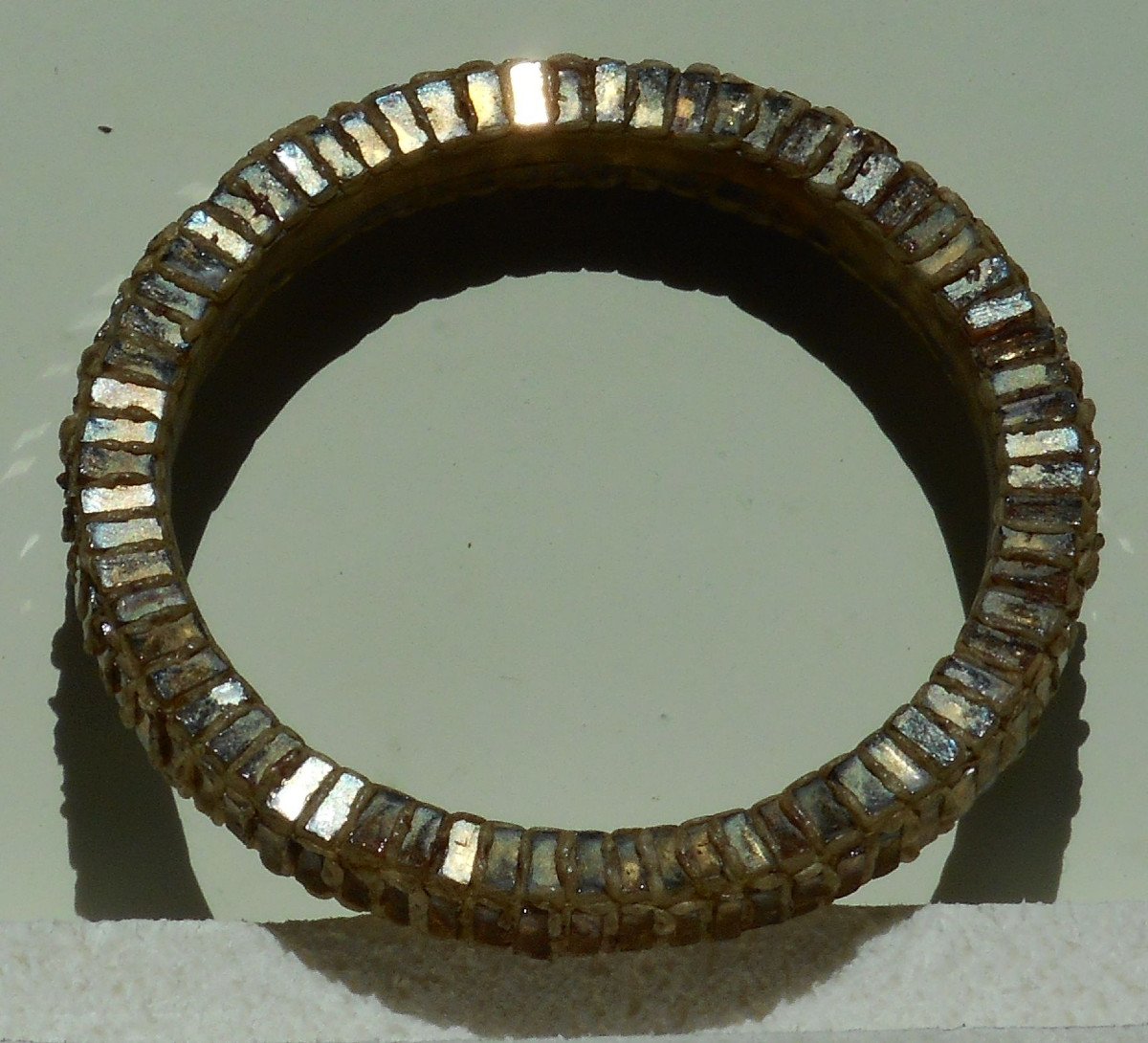 BRACELET en TALOSEL - LINE VAUTRIN  ( diamètre intérieur 7cm - extérieur 8,5cm)