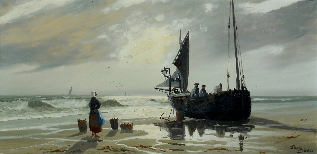 Pierre Godar (xxth) (berck - Etaples - Boulogne Sur Mer)