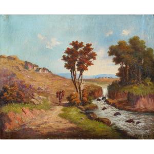 RANDRIA - HST 44x55,5 cm - datée 1932 - MADAGASCAR - malgache