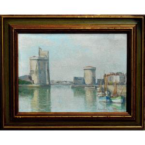 Christian Couillaud (1904/1964) La Rochelle - The Port