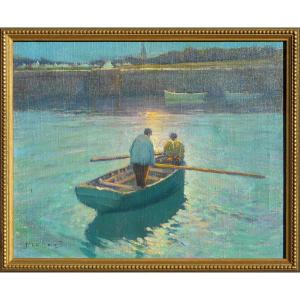 Max Bouvet (1854–1943) Hst 33 X 41 Cm