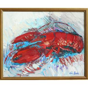 Arthur Van Hecke (1924-2003) Roubaix School - The Lobster