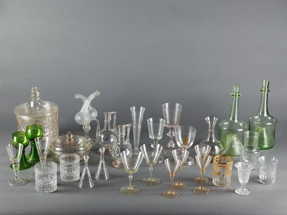 Set Of 18th And Early 19th Century Glassware