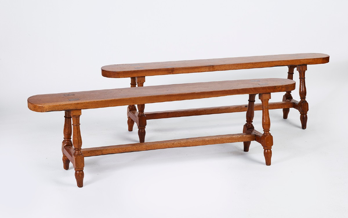 Paire de bancs XVIIIe
