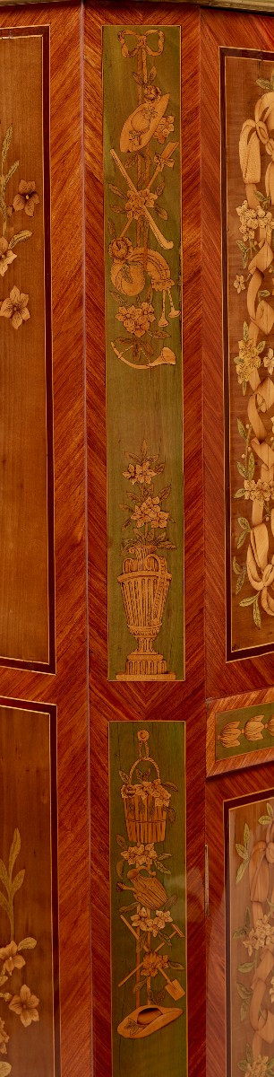 Petit secrétaire de Dame  Louis XVI estampillé Evald-photo-5