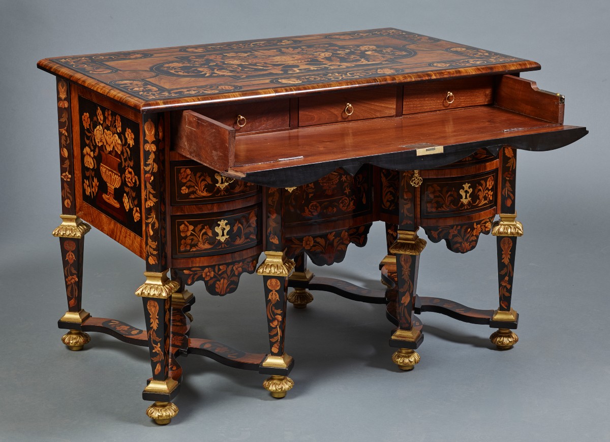 Mazarin Desk Late 17th Century-photo-4