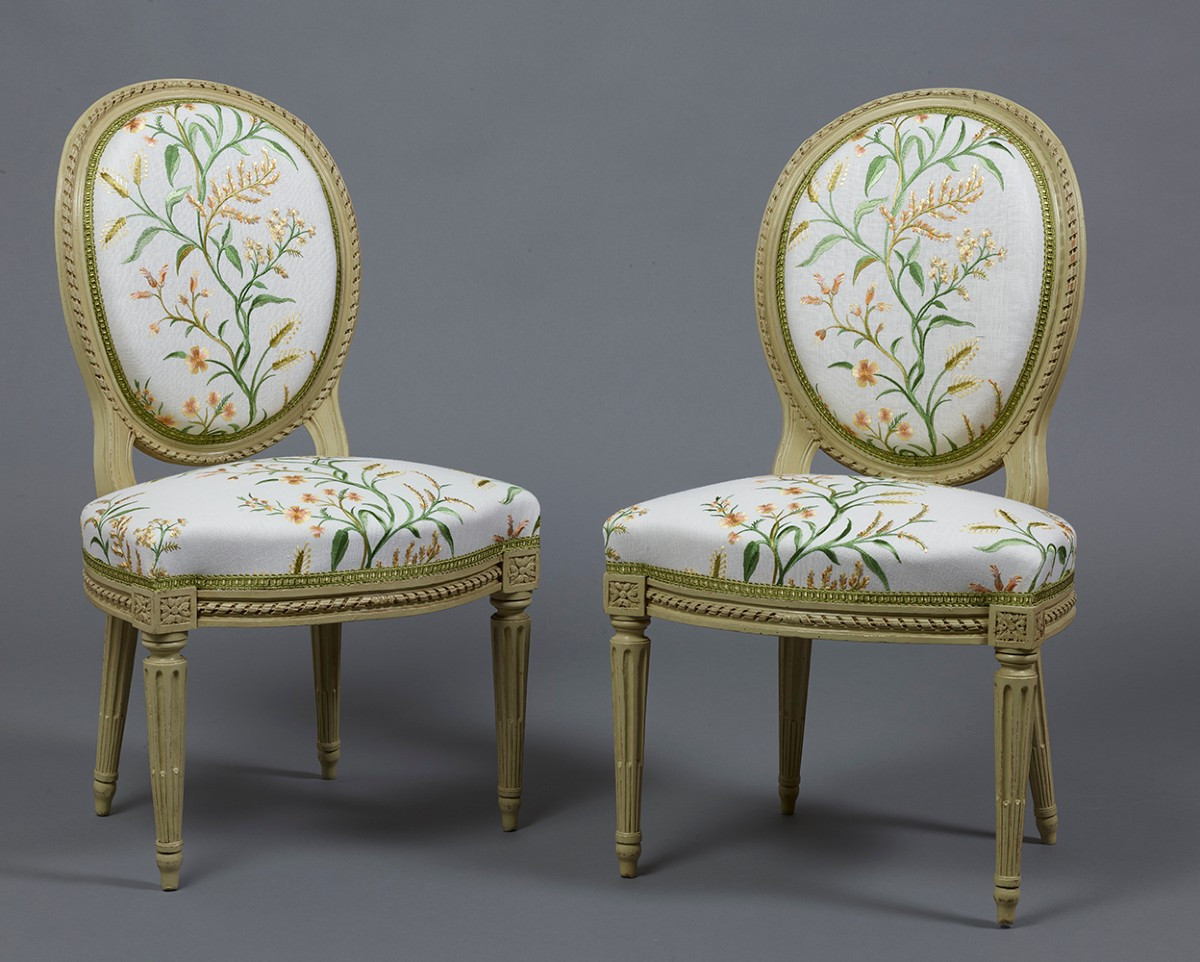 Pair Of Chairs Stamped G.jacob
