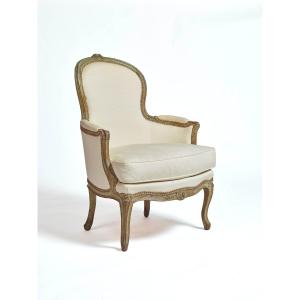 Bergère Louis XV estampillée Delaunay
