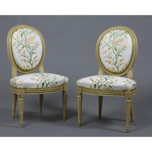 Pair Of Chairs Stamped G.jacob