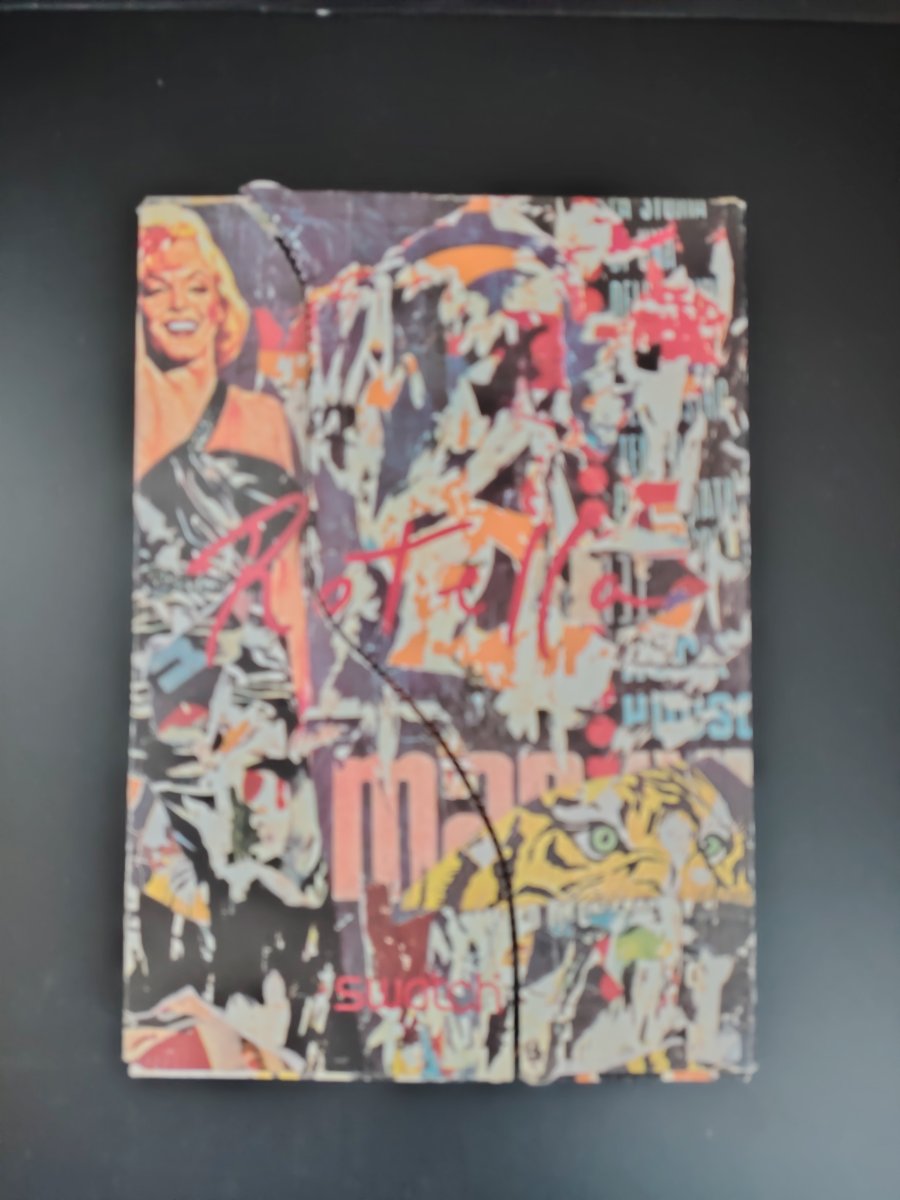 Coffret montre Swatch Rotella set Mimmo Rotella Marilyn Monroe Puzzle tigre 1994-photo-1