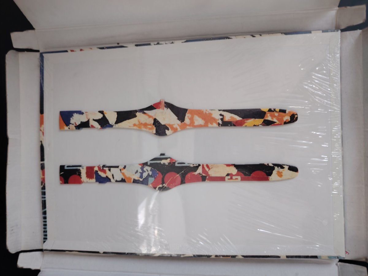 Coffret montre Swatch Rotella set Mimmo Rotella Marilyn Monroe Puzzle tigre 1994-photo-6