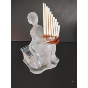 Saint Louis Crystalworks Musician "the Organ"