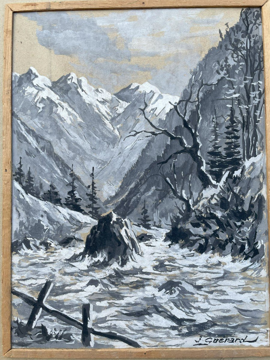 Lucien Quenard - Mountain Landscape --photo-3