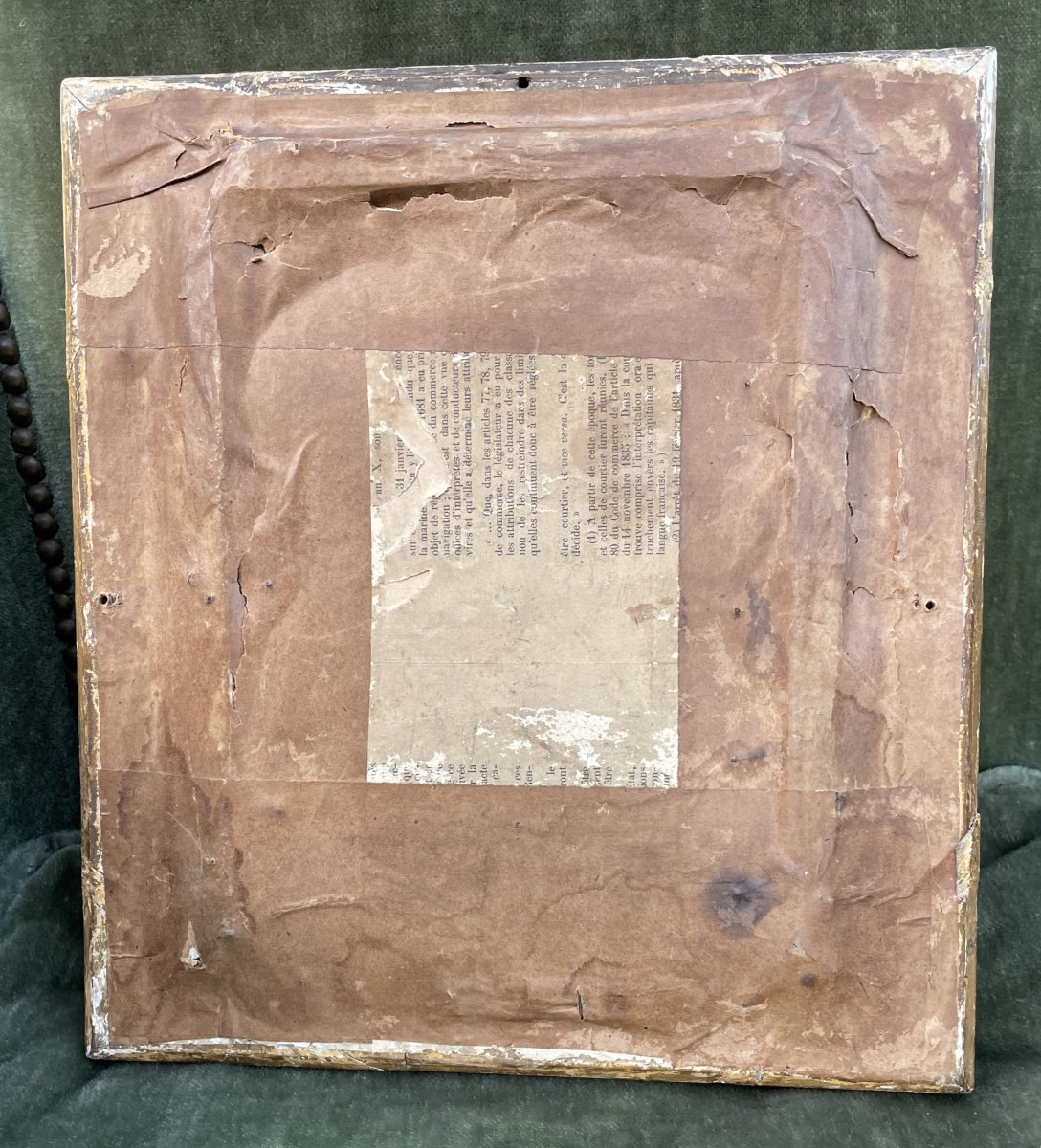 Repentant Mary Magdalene - 19th Century Gouache-photo-4