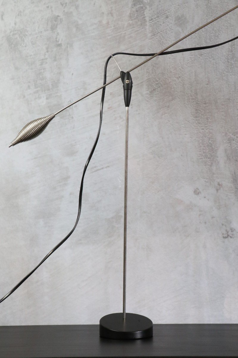 Bernhard Dessecker Grande Lampe design à Balancier-photo-3