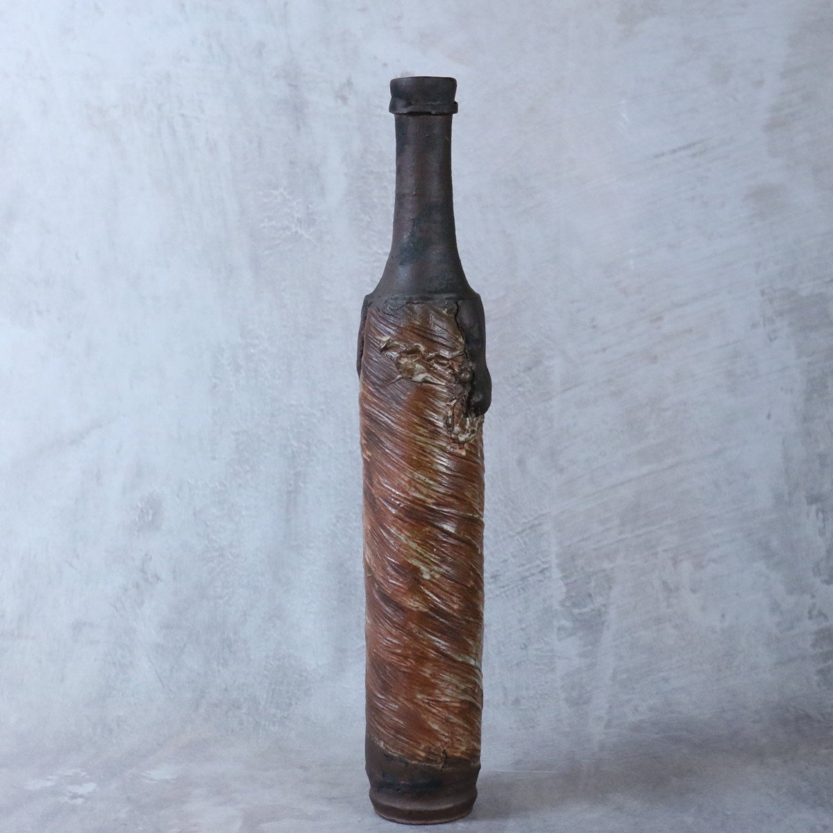 Grande Bouteille En Grès d'Alain Gaudebert, Puisaye - Era Joulia Debril Deblander