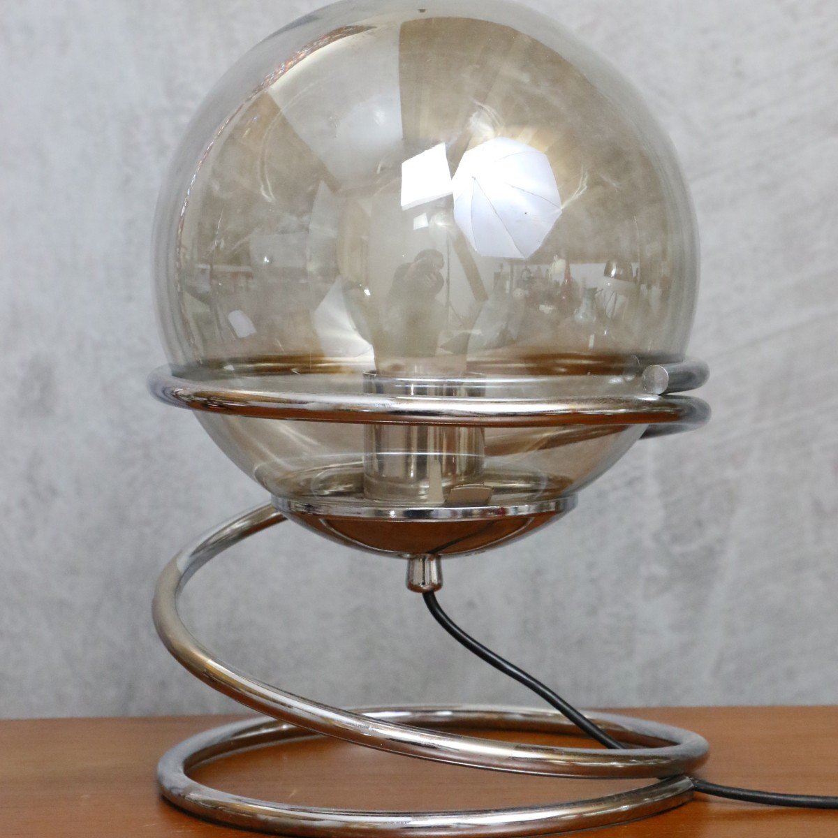 Service à Dessert Vintage Métal Doré – Années 50/70 – Poinçon SM – Très Bon état