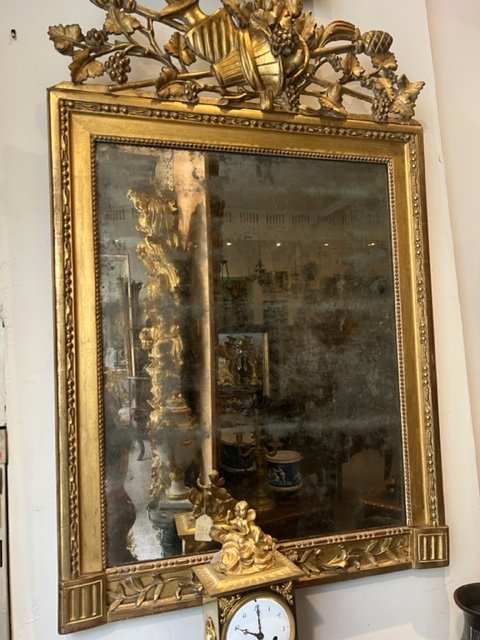 Miroir d'époque Louis XVI