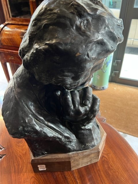 Bronze By Beethoven Late 19th-photo-4