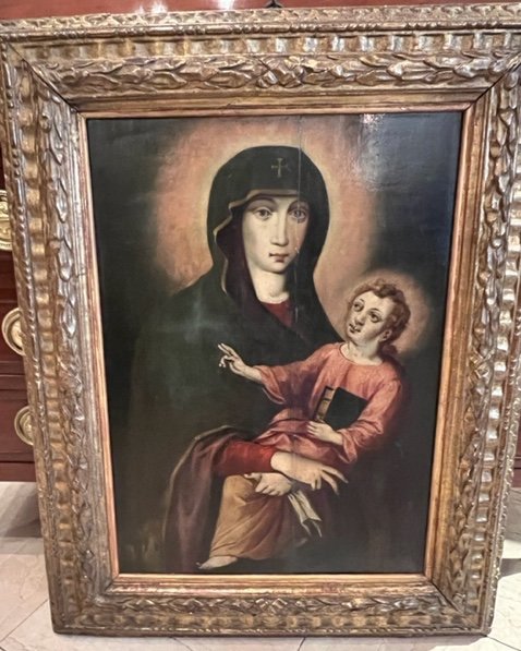 Vierge à l'Enfant Fin 17ème