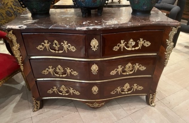 Louis XV Period Chest Of Drawers-photo-2