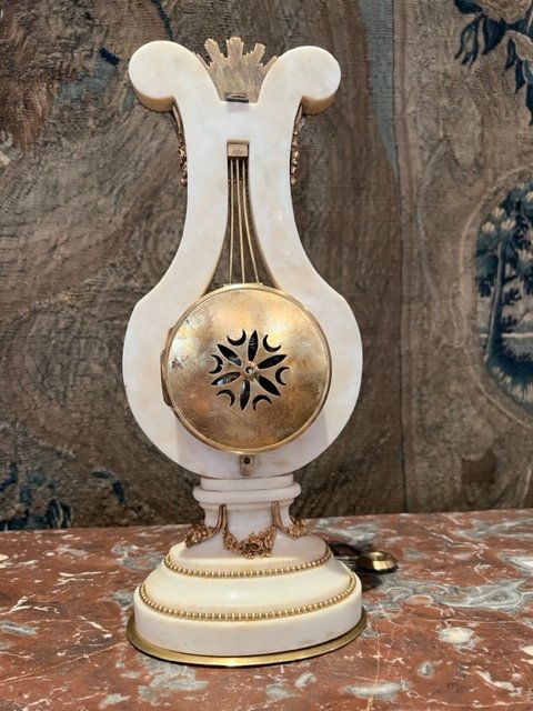 Louis XVI Style Lyre Pendulum-photo-5