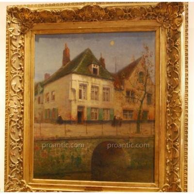Painting Signed Georges Dilly