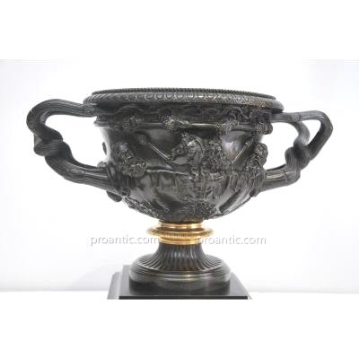 19th Century Bronze Vase-photo-2