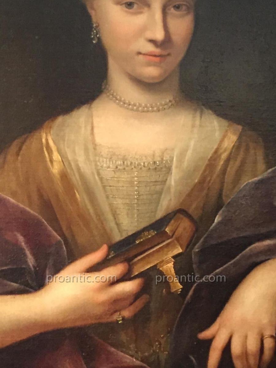 "portrait Of A 18th Century Quality Lady"-photo-3