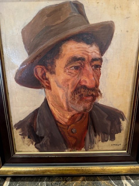 Corsican Painter Signed Madrigali Olinthe