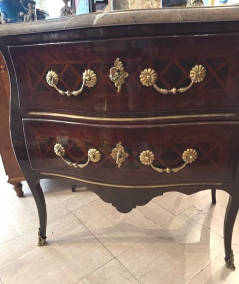 Louis XV Period Commode Between Two-photo-1