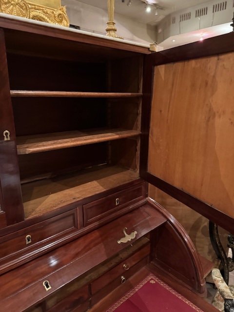 Louis XVI Mahogany Cylinder Desk-photo-4