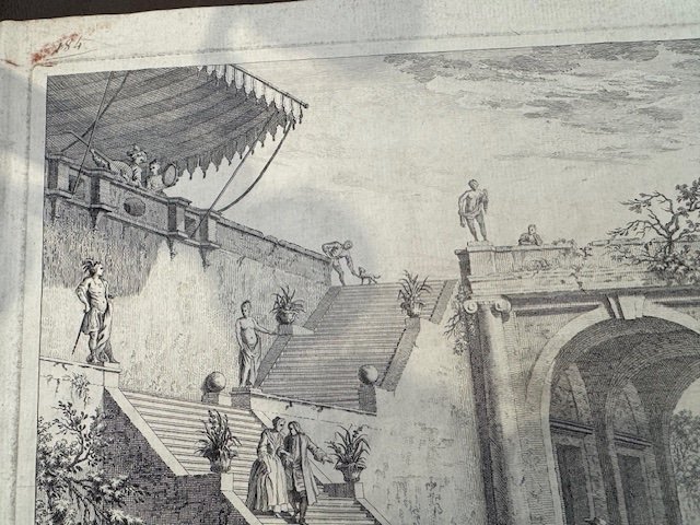 3 Gravures 18 ème Italienne -photo-2