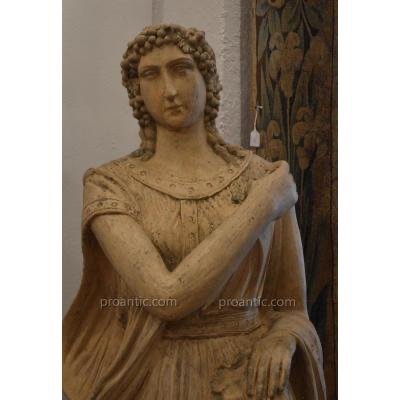 Terracotta Statue Late 18th